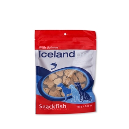 ICELAND PET Golosinas para perros de pescado con salmón 100g